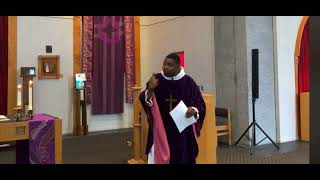 3rd Sunday of Lent  Fr Mark’s Homily 1st Scrutiny for Keron Campbell ampTorrance SellersMorehouse [upl. by Fredenburg]