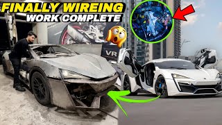 Finally Lykan ka wiring work pura ho gaya🔥 Handmade Supercar😱 [upl. by Ahsiekahs]