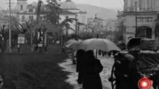 Le ceneri del Vesuvio cadono su Salerno Centro Storico e Zona Orientale Marzo 1944 [upl. by Einnoc]