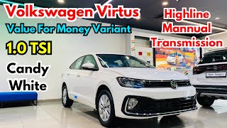 Volkswagen Virtus Highline MT 2024  Virtus Value For Money Variant  Virtus mid Variant 2024 [upl. by Gweneth]