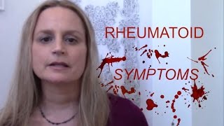 Rheumatoid Arthritis Disease Symptoms [upl. by Quiteri]