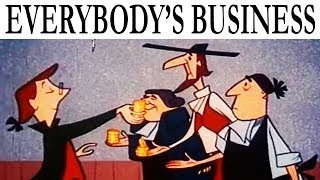 Its Everybodys Business  Cold War Era Propaganda Cartoon on Capitalism amp Free Enterprise  1954 [upl. by Guimond19]