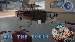 My Garage Tutorials  How to use all the tools for beginners [upl. by Asilef992]