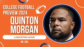 2024 College Football Preview  Langston Lions [upl. by Dadinirt]