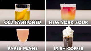 How To Mix Every Whiskey Cocktail  Method Mastery  Epicurious [upl. by Eusoj]