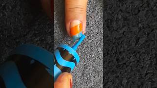 Simple nail art design at home for beginners tutorial nails [upl. by Mignonne]