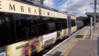 Trains At Ipswich Railway Station 03516 [upl. by Yroger]