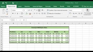 COMO FAZER UMA PLANILHA NO EXCEL FÁCIL [upl. by Sherard]