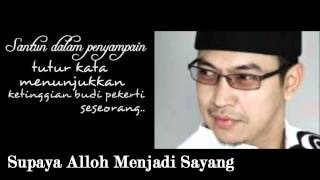 Ustadz Jefri Al Bukhori Sepohon kayufull lirik [upl. by Emmet]