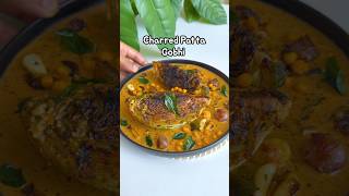 Patta Gobhi with Coconut Curry Charred Coconut Cabbage shorts [upl. by Fabrianne463]