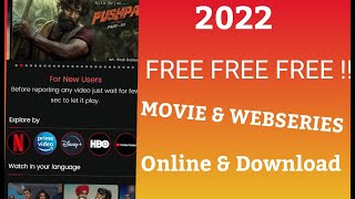 Best Free Movies and Web Series App Top 2 Free Movies TV shows and Web Series App [upl. by Postman]