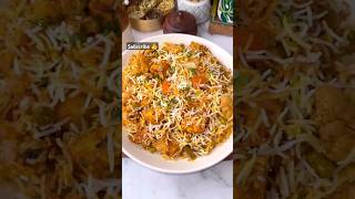 Veg dum biryani biryani yummy trending easyrecipe shorts [upl. by Verina606]