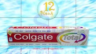 Colgate Toothpaste 3d Animation [upl. by Gnilrets]