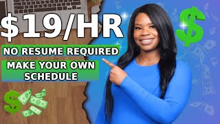 🏃🏾‍♀️ URGENT HIRES 19hr WorkFromHome Job Company Needs 1000s  NO Resume Required [upl. by Raseta]