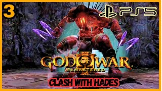 God Of War 3 Remastered  The Battle With Hades gameplay [upl. by Hairehcaz]