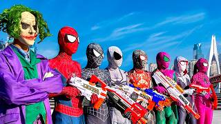 What If 8 SpiderMan Bros In 1 City   SPIDERMANs Story New Season 4  All Action Funny [upl. by Chantal]