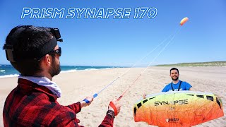 Prism Synapse Dualline Parafoil Kite  170 Unbox and Fly [upl. by Misty]