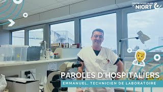 PAROLES DHOSPITALIERS  Emmanuel technicien de laboratoire 🧪 [upl. by Kosaka]