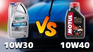 10w30 vs 10w40 Oil – What’s the Difference Which is Better for Your Car [upl. by Maximilian]