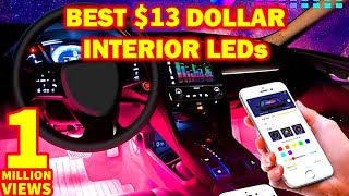 How to Install MultiColored LED Strips For Your Interior EASY INSTALL [upl. by Lodovico]