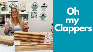 Oh my Clappers Tips and trick for beginner quilting [upl. by Watt]