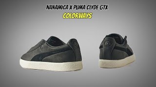 nanamica x Puma Clyde GTX Colorways [upl. by Stenger]