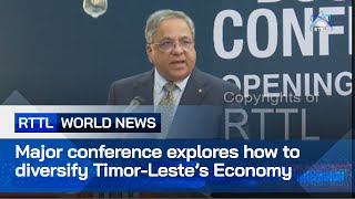 Major conference explores how to diversify Timor Leste’s Economy [upl. by Kcirtap]