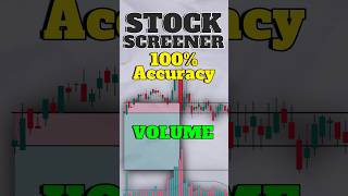 Volume Based Stock Screener for Intraday Stocks  How to Use Chartink Screener for Intraday Trading [upl. by Roxie]