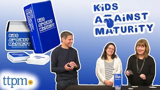 Kids Against Maturity Card Game Starter Pack and Expansion Packs 14 Review [upl. by Adnylam945]