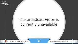 Uplyme amp Lyme Regis CC 1st XI v Alphington and Countess Wear CC 1st XI [upl. by Llenna]
