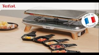 Tefal  Raclette Pierrade Gourmet  de délicieux moments en famille ou entre amis [upl. by Golda]