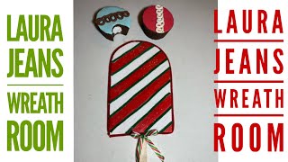 How to make a holiday popsicle using dollar tree items [upl. by Ellehcam]