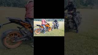 🏍️Ktm VS Hantar 🏍️StanShort video [upl. by Gertruda]