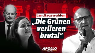 EIL BrandenburgWahl  Grüne verlieren drastisch AfD KopfanKopf mit SPD [upl. by Adonis]