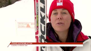 JO de Sotchi les ambitions de Fränzi Aufdenblatten et Silvan Zurbriggen [upl. by Ardaed]