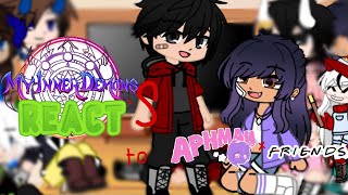 My inner demons reacts to aphmau and friends [upl. by Truitt]