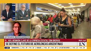 Aerolíneas presentaría el procedimiento preventivo de crisis [upl. by Bakki]