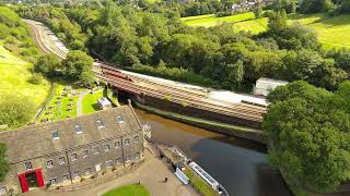 Standedge Tunnel Huddersfield quotBritains longest deepest and highest canal tunnelquot [upl. by Enailuj]