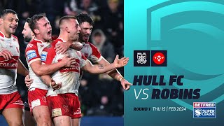 Highlights  Hull FC v Hull KR  Round 1 2024 Betfred Super League [upl. by Sinylg]