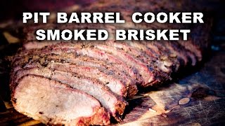 Pit Barrel Cooker  Smoked Brisket [upl. by Ladnyk]