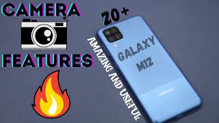 Samsung Galaxy M12 Camera Features amp How to use it Hindi [upl. by Merril]