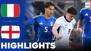 England vs Italy  Highlights  U20 International Friendly 10102024 [upl. by Palm]