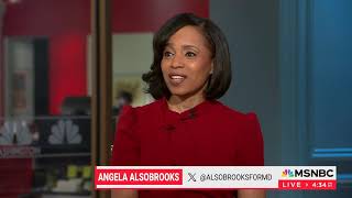 Angela Alsobrooks on MSNBC with Johnathan CapeHeart 51224 [upl. by Assirec]