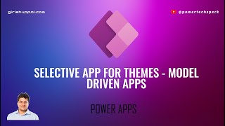 How to apply modern theme to selected model driven app new look in the same environment [upl. by Buke]