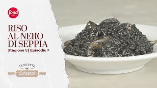 La ricetta del riso al nero di seppia  Ricette del Convento [upl. by Naerda]