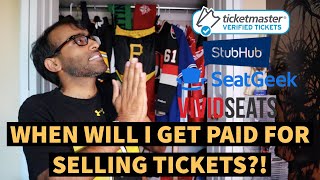 PAY ON DELIVERY VS PAY AFTER EVENT  HOW TO SELL TICKETS ONLINE  STUBHUB SEATGEEK VIVID SEATS [upl. by Ennayk197]