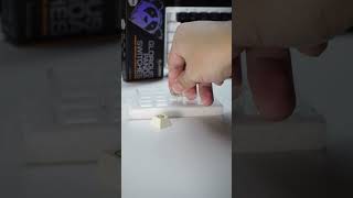 Kailh pro purple switch sound test shorts [upl. by Onavlis649]