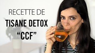 Recette de Tisane Détox CCF Cumin Cordiandre Fenouil  Natalia Apvril [upl. by Coop]