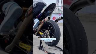 India’s LOUDEST Singlecylinder BIKE  TVS Apache RR 310 Race Bike Exhaust Sound  BikeWale shorts [upl. by Uyr]