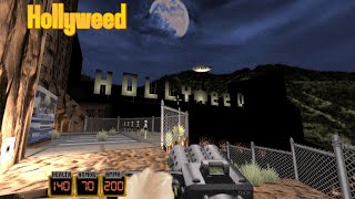 Duke Nukem 3D Steam Workshop Hollyweed All Secrets [upl. by Derfiniw]